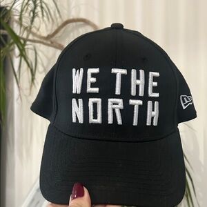 Black 'We The North' Raptors Cap